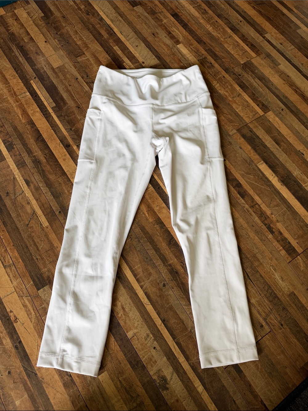 90 Degree By Reflex White High-Rise Performance Leggings